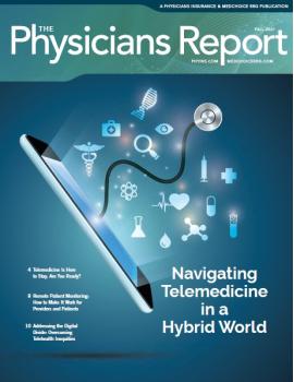 Cover image of Physicians Report - Fall 2021